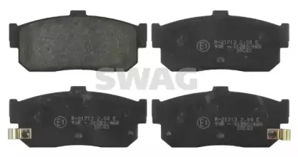 Комплект тормозных колодок, дисковый тормоз SWAG купить